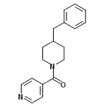 CAS#: 260428-26-0, (4-Benzyl-1-Piperidinyl)(4-Pyridinyl)Methanone