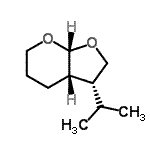 CAS 登录号：260557-60-6， (3R,3aS,7aR)-3-异丙基六氢-4H-呋喃并[2,3-b]吡喃