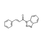 CAS#: 26112-94-7, (2E)-1-(1H-Benzotriazol-1-Yl)-3-Phenyl-2-Propen-1-One