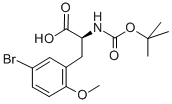 CAS#: 261165-03-1, (S)-N-Boc-(5-Bromo-2-Methoxyphenyl)Alanine