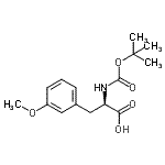 CAS 登录号：261380-37-4， (2R)-2-(叔-丁氧羰基氨基)-3-(3-甲氧基苯基)丙酸