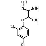 CAS 登录号：261511-07-3， 2-(2,4-二氯苯氧基)-N-羟基丙脒
