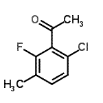 CAS#: 261762-78-1, 1-(6-Chloro-2-Fluoro-3-Methylphenyl)Ethanone