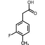 CAS#: 261951-74-0, (3-Fluoro-4-Methylphenyl)Acetic Acid
