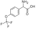 CAS 登录号：261952-24-3， 2-氨基-2-[4-(三氟甲氧基)苯基]乙酸