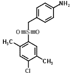 CAS 登录号：261965-48-4， 4-{[(4-氯-2,5-二甲基苯基)磺酰基]甲基}苯胺