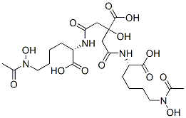 CAS#: 26198-65-2, 3-[[(1S)-5-(Acetyl-Hydroxy-Amino)-1-Carboxy-Pentyl]Carbamoyl]-2-[[(1S)-5-(Acetyl-Hydroxy-Amino)-1-Carboxy-Pentyl]Carbamoylmethyl]-2-Hydroxy-Propanoic Acid