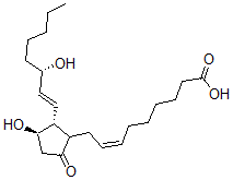 CAS 登录号：26198-80-1， 1a,1b-二高前列腺素 E2