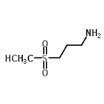 CAS#: 26209-83-6, 3-(Methylsulfonyl)-1-Propanamine Hydrochloride (1:1)