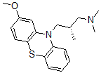 CAS 登录号：2622-31-3， (2S)-3-(2-甲氧基吩噻嗪-10-基)-N,N,2-三甲基丙烷-1-胺