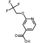 CAS#: 262296-01-5, 2-(2,2,2-Trifluoroethoxy)Isonicotinic Acid