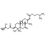CAS#: 26241-81-6, (3beta,13E,14alpha)-13-{2-[2-(Dimethylamino)Ethoxy]-2-Oxoethylidene}-14-Methyl-7-Oxopodocarpan-3-Yl 3-Hydroxy-3-Methylbutanoate