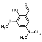 CAS#: 262614-68-6, 5-(Dimethylamino)-2-Hydroxy-3-Methoxybenzaldehyde