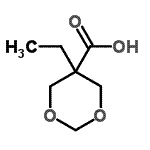 CAS#: 26271-43-2, 5-Ethyl-1,3-Dioxane-5-Carboxylic Acid