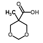 CAS#: 26271-44-3, 5-Methyl-1,3-Dioxane-5-Carboxylic Acid