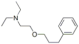 CAS#: 26281-51-6, [2-(3-Phenylpropoxy)Ethyl]Diethylamine