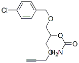CAS#: 26310-04-3, 1-[(4-Chlorobenzyl)Oxy]-3-(2-Propynyloxy)-2-Propanol Carbamate