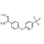 CAS 登录号：263161-34-8， N'-羟基-4-{[5-(三氟甲基)-2-吡啶基]氧基}苯甲脒