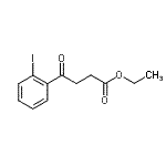 CAS 登录号：263273-52-5， 乙基4-(2-碘苯基)-4-氧代丁酸酯