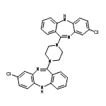 CAS#: 263366-81-0, 11,11'-(1,4-Piperazinediyl)Bis(8-Chloro-5H-Dibenzo[b,e][1,4]Diazepine)