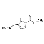 CAS#: 263382-26-9, Methyl 5-[(E)-(Hydroxyimino)Methyl]-1H-Pyrrole-2-Carboxylate