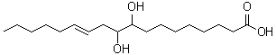 CAS 登录号：263399-34-4， (12E)-9,10-二羟基-12-十八碳烯酸