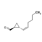 CAS#: 263399-61-7, (1S,2R)-2-[(1Z)-1-Hexen-1-Yl]Cyclopropanecarbaldehyde