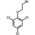 CAS 登录号：26378-23-4， 2-(2-溴乙氧基)-1,3,5-三氯苯