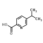 CAS#: 26405-26-5, 5-Isopropyl-2-Pyridinecarboxylic Acid