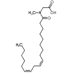 CAS 登录号：26408-39-9， N-甲基-N-[(9Z,12Z)-9,12-十八碳二烯酰基]甘氨酸