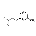CAS#: 26413-65-0, 3-(2-Methyl-4-Pyridinyl)Propanoic Acid