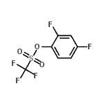 CAS#: 264135-49-1, 2,4-Difluorophenyl Trifluoromethanesulfonate