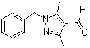 CAS#: 2644-94-2, 3,5-Dimethyl-1-(Phenylmethyl)-1H-Pyrazole-4-Carboxaldehyde