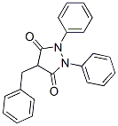 CAS 登录号：26485-73-4， 4-苄基-1,2-二苯基吡唑烷-3,5-二酮