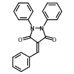 CAS#: 2652-78-0, 4-Benzylidene-1,2-Diphenyl-Pyrazolidine-3,5-Dione