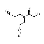 CAS#: 26530-34-7, 2-Chloro-N,N-Bis(2-Cyanoethyl)Acetamide