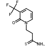 CAS 登录号：265314-18-9， 3-[2-氧代-3-(三氟甲基)-1(2H)-吡啶基]硫代丙酰胺