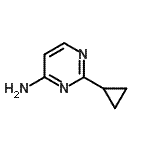 CAS#: 265324-26-3, 2-Cyclopropyl-4-Pyrimidinamine