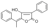 CAS#: 26548-70-9, (alphae)-alpha-[3-Hydroxy-4-Phenyl-5-Oxofuran-2(5H)-Ylidene]Benzeneacetic Acid