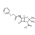 CAS#: 26552-51-2, (2S,5R,6R)-3,3-Dimethyl-7-Oxo-6-{[(Phenylsulfanyl)Acetyl]Amino}-4-Thia-1-Azabicyclo[3.2.0]Heptane-2-Carboxylic Acid