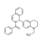 CAS#: 26580-42-7, [1-(1-Ethyl-1,2,3,4-Tetrahydro-6-Quinolinyl)-2(1H)-Isoquinolinyl](Phenyl)Methanone