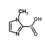 CAS 登录号：265986-76-3， 1-甲基-1H-咪唑-2-亚磺酸