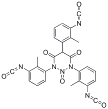 CAS#: 26603-40-7, (2,4,6-Trioxotriazine-1,3,5(2H,4H,6H)-Triyl)Tris(Methyl-m-Phenylene) Isocyanate