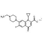 CAS#: 266346-15-0, Sodium 1-Cyclopropyl-7-(4-Ethyl-1-Piperazinyl)-6-Fluoro-4-Oxo-1,4-Dihydro-2-Quinolinecarboxylate