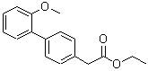 CAS 登录号：266370-57-4， 2-[4-(2-甲氧基苯基)苯基]乙酸乙酯