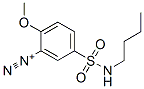 CAS#: 26651-25-2, 5-[(Butylamino)Sulphonyl]-2-Methoxybenzenediazonium