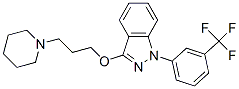 CAS#: 26660-66-2, 3-(3-Piperidinopropoxy)-1-[3-(Trifluoromethyl)Phenyl]-1H-Indazole
