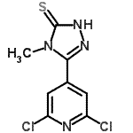 CAS#: 266679-15-6, 5-(2,6-Dichloro-4-Pyridinyl)-4-Methyl-2,4-Dihydro-3H-1,2,4-Triazole-3-Thione