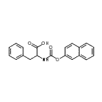 CAS 登录号：26694-87-1， N-[(2-萘基氧基)羰基]苯丙氨酸