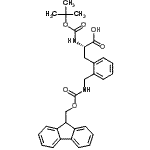 CAS#: 266999-24-0, 2-({[(9H-Fluoren-9-Ylmethoxy)Carbonyl]Amino}Methyl)-N-{[(2-Methyl-2-Propanyl)Oxy]Carbonyl}-L-Phenylalanine